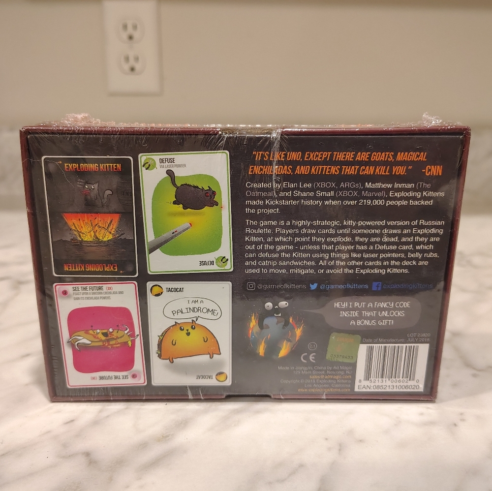 Exploding Kittens Card Game - Picture 2 of 2